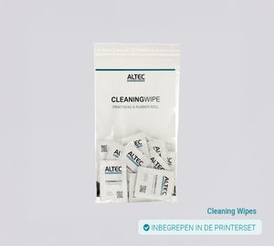 Cleaning Wipes voor het reinigen van de ATP-300 Pro labelprinter uit de Climatools printerset